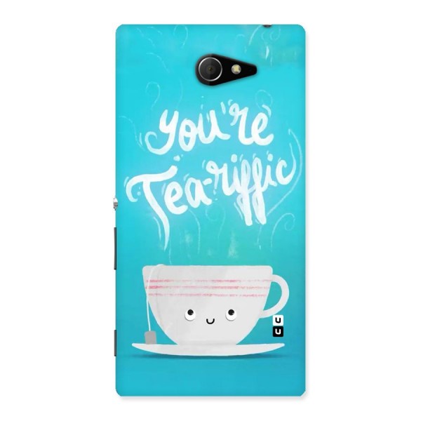 Tea-rific Back Case for Sony Xperia M2