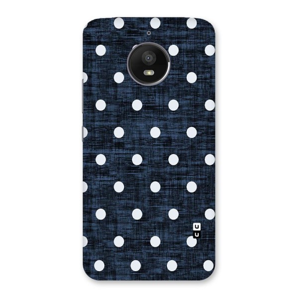 Textured Dots Back Case for Moto E4 Plus