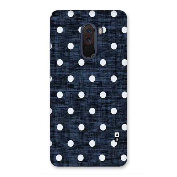 Textured Dots Back Case for Poco F1