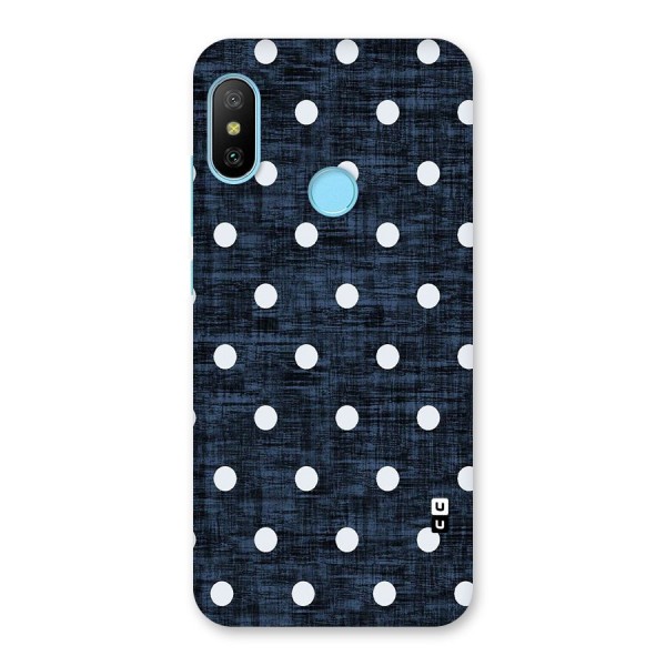 Textured Dots Back Case for Redmi 6 Pro