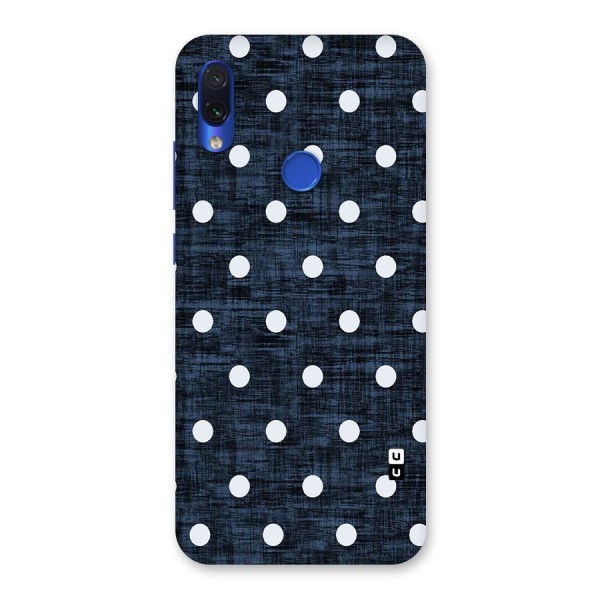 Textured Dots Back Case for Redmi Note 7