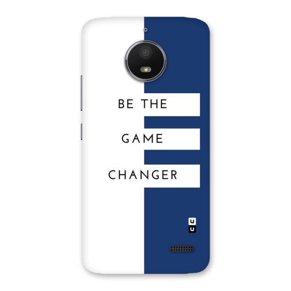 The Game Changer Back Case for Moto E4