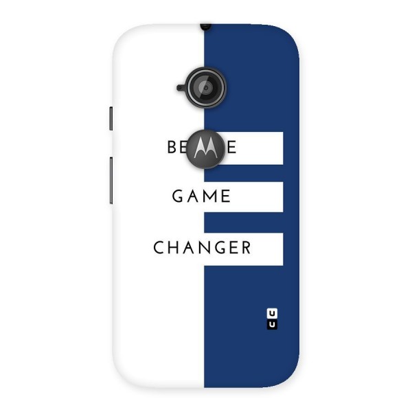 The Game Changer Back Case for Moto E 2nd Gen