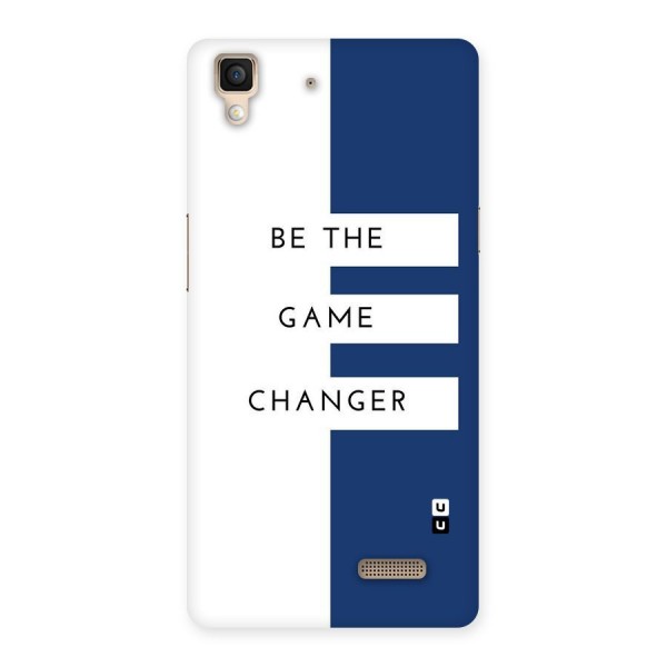 The Game Changer Back Case for Oppo R7