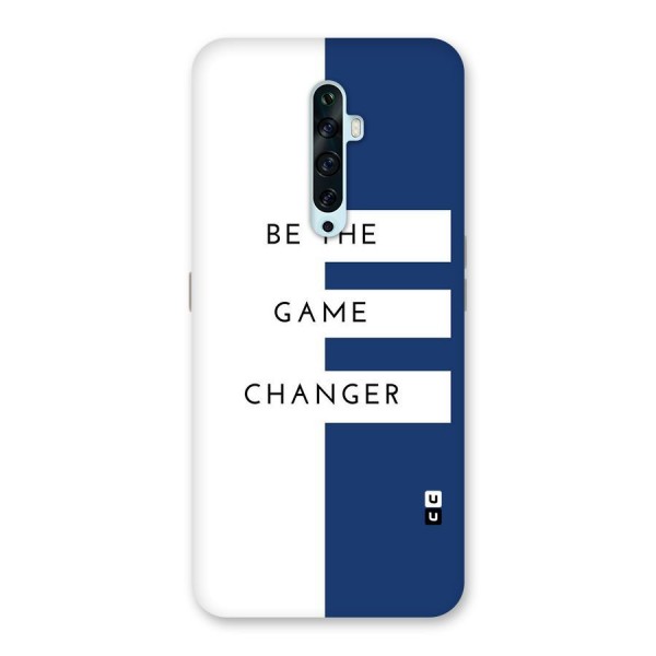 The Game Changer Back Case for Oppo Reno2 F