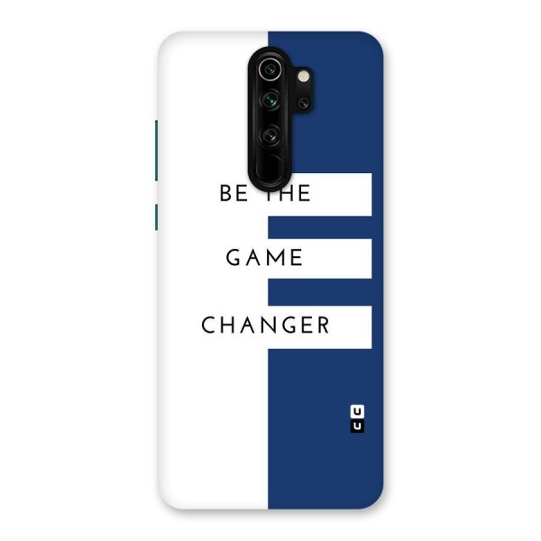 The Game Changer Back Case for Redmi Note 8 Pro