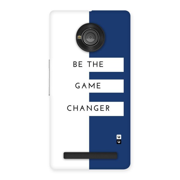 The Game Changer Back Case for Yu Yuphoria