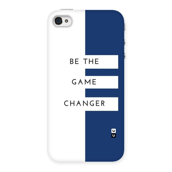 The Game Changer Back Case for iPhone 4 4s