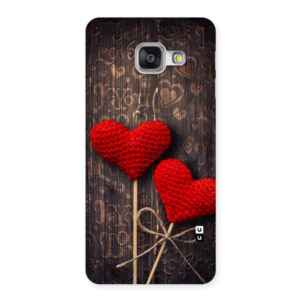 Thread Art Wooden Print Back Case for Galaxy A3 2016