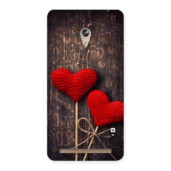 Thread Art Wooden Print Back Case for Zenfone 6