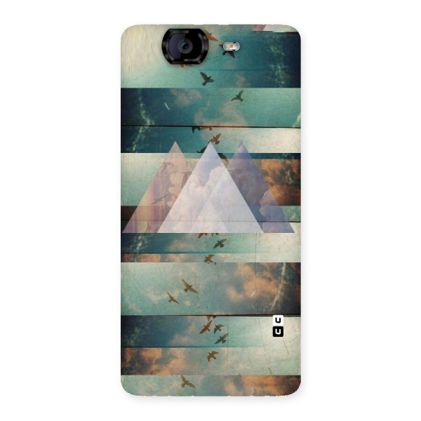 Three Triangles Back Case for Canvas Knight A350