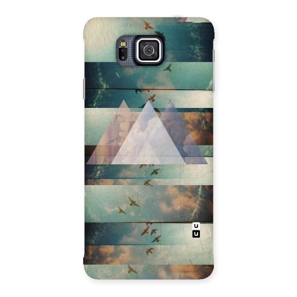 Three Triangles Back Case for Galaxy Alpha