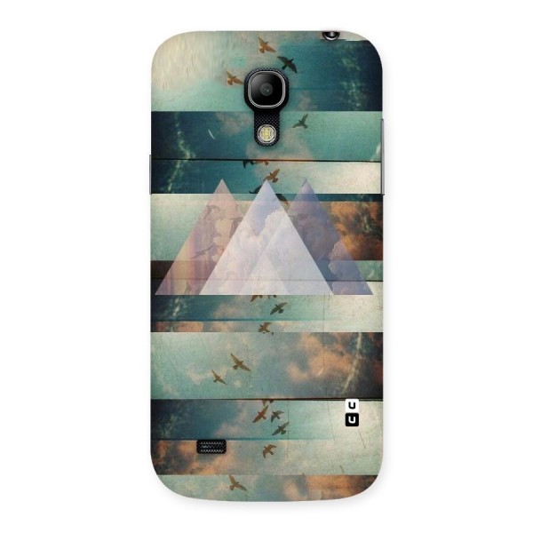 Three Triangles Back Case for Galaxy S4 Mini