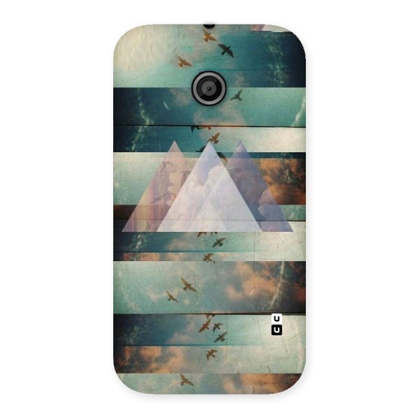 Three Triangles Back Case for Moto E