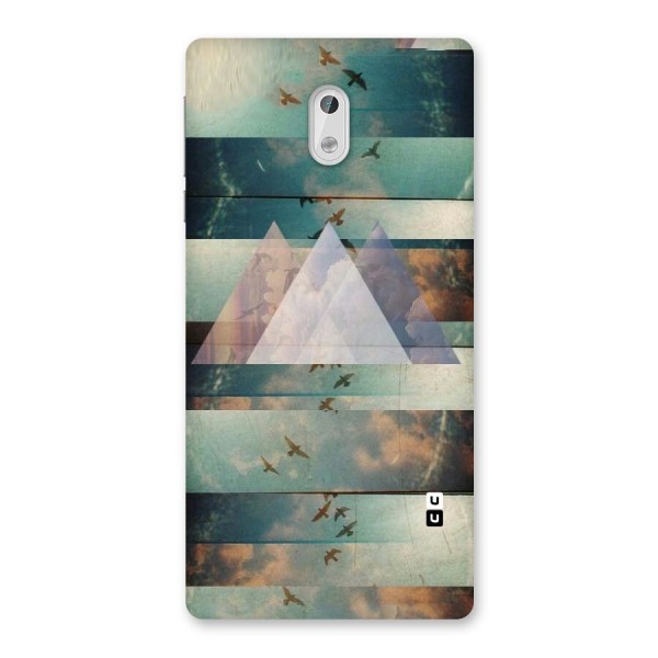 Three Triangles Back Case for Nokia 3