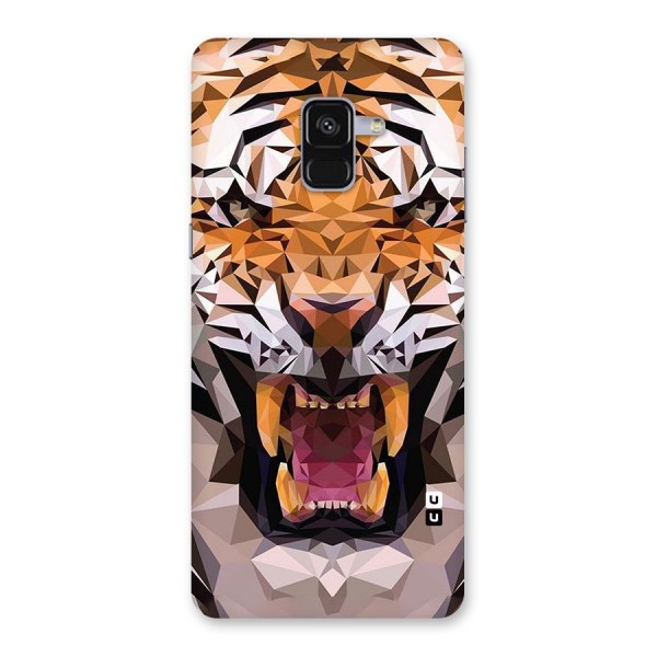 Tiger Abstract Art Back Case for Galaxy A8 Plus