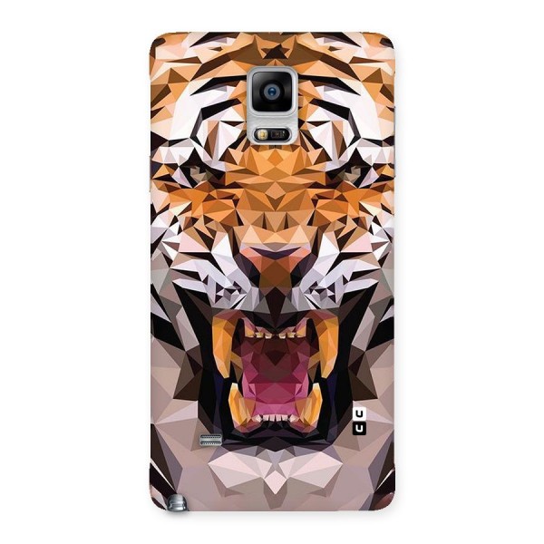 Tiger Abstract Art Back Case for Galaxy Note 4