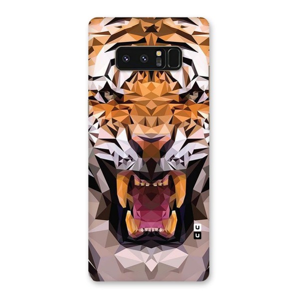 Tiger Abstract Art Back Case for Galaxy Note 8