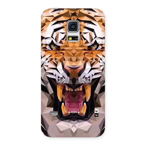 Tiger Abstract Art Back Case for Galaxy S5 Mini