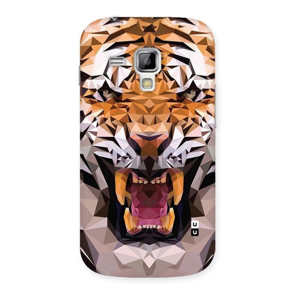 Tiger Abstract Art Back Case for Galaxy S Duos