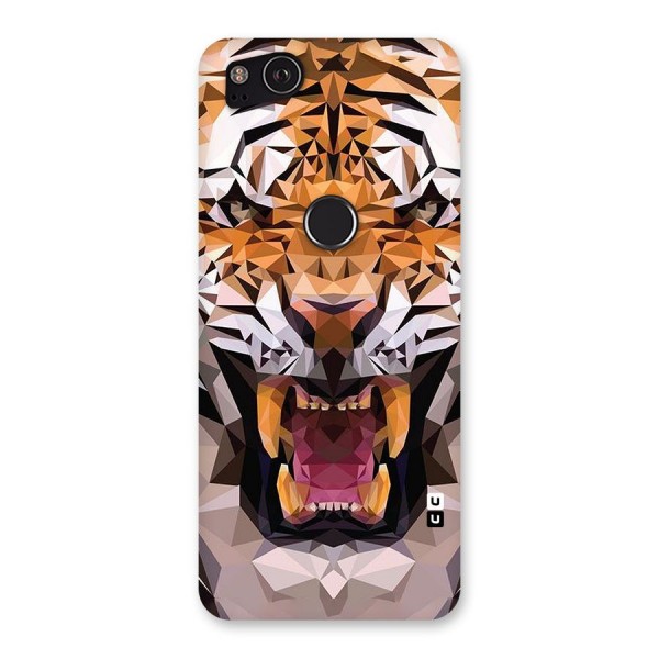 Tiger Abstract Art Back Case for Google Pixel 2