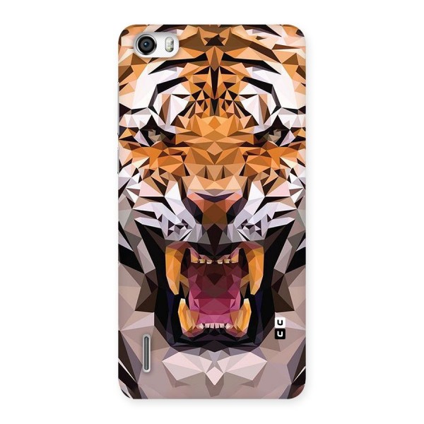 Tiger Abstract Art Back Case for Honor 6