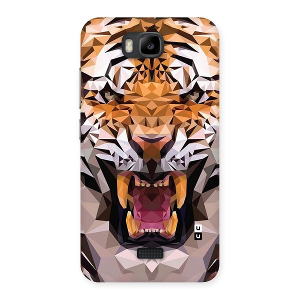 Tiger Abstract Art Back Case for Honor Bee