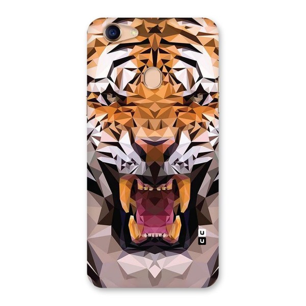 Tiger Abstract Art Back Case for Oppo F5