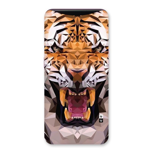 Tiger Abstract Art Back Case for Oppo Find X