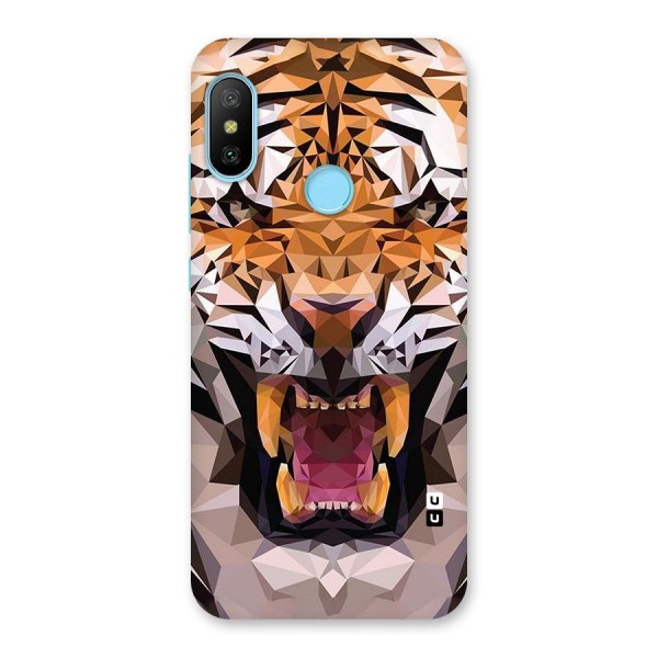 Tiger Abstract Art Back Case for Redmi 6 Pro