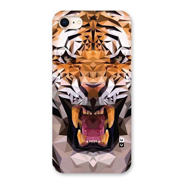 Tiger Abstract Art Back Case for iPhone 8