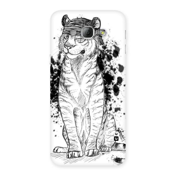 Tiger Wink Back Case for Galaxy A8