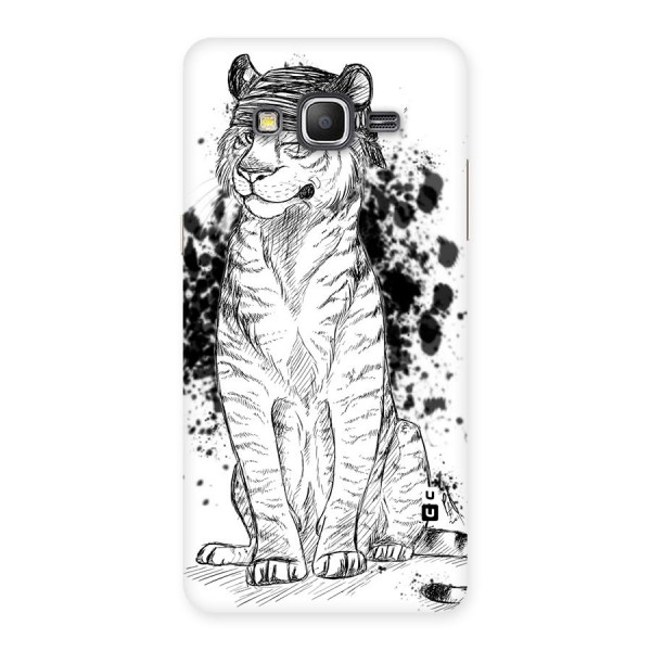 Tiger Wink Back Case for Galaxy Grand Prime