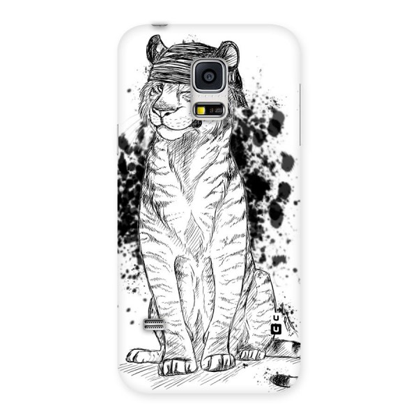 Tiger Wink Back Case for Galaxy S5 Mini