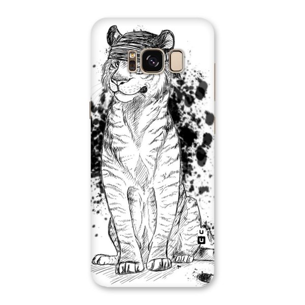 Tiger Wink Back Case for Galaxy S8