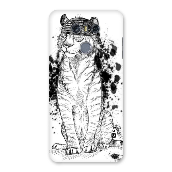 Tiger Wink Back Case for LG G6