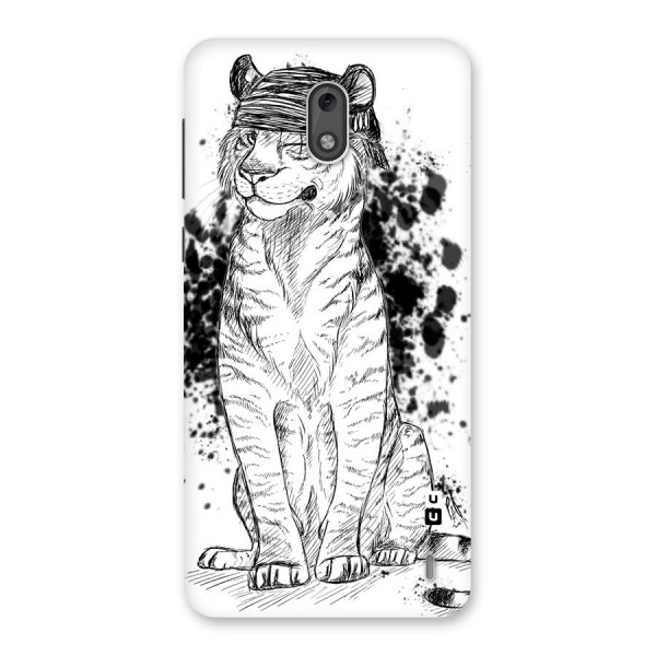 Tiger Wink Back Case for Nokia 2