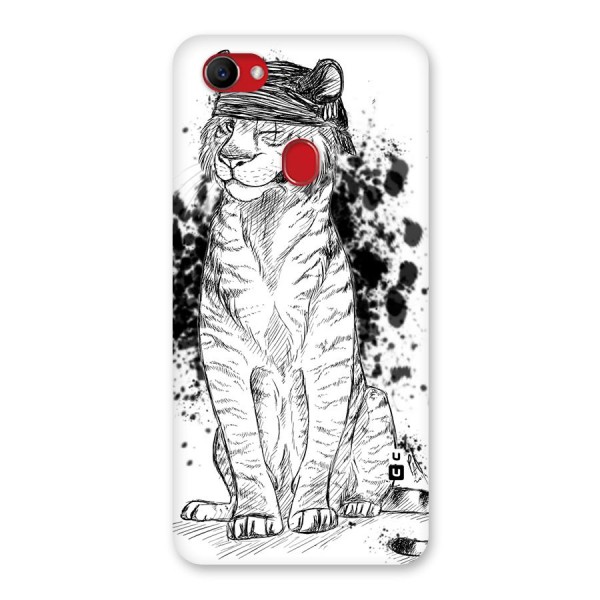 Tiger Wink Back Case for Oppo F7