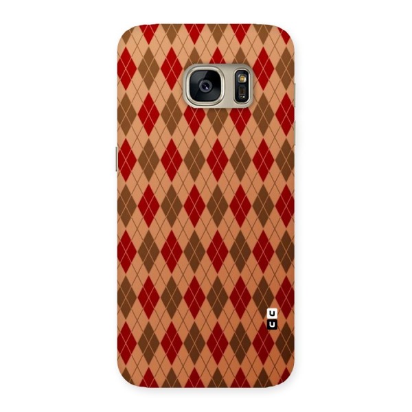 Tiny Checks Diamond Back Case for Galaxy S7