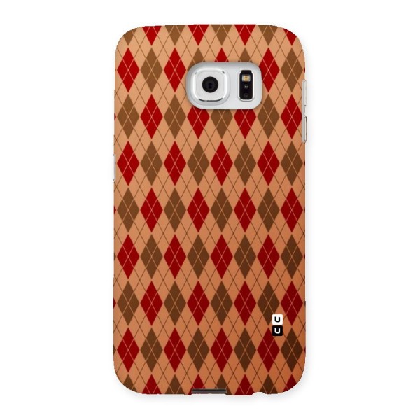 Tiny Checks Diamond Back Case for Samsung Galaxy S6