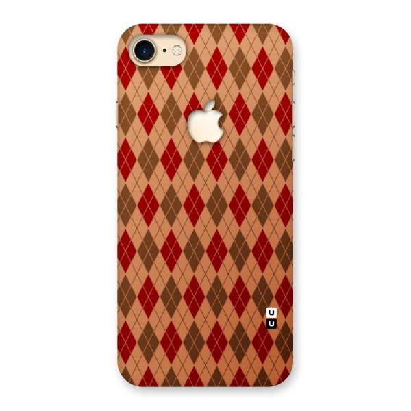 Tiny Checks Diamond Back Case for iPhone 7 Apple Cut