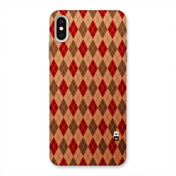 Tiny Checks Diamond Back Case for iPhone XS Max