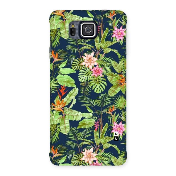 Tiny Flower Leaves Back Case for Galaxy Alpha