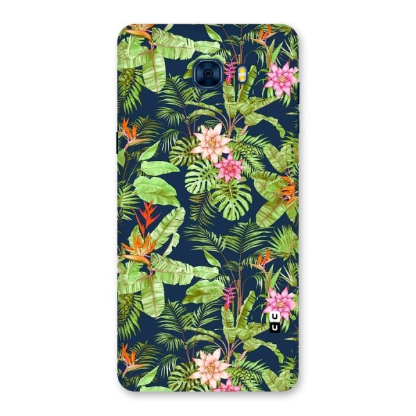 Tiny Flower Leaves Back Case for Galaxy C7 Pro