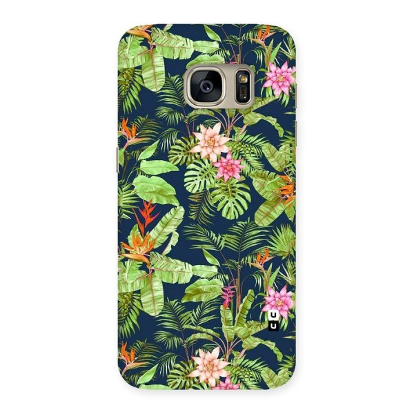 Tiny Flower Leaves Back Case for Galaxy S7