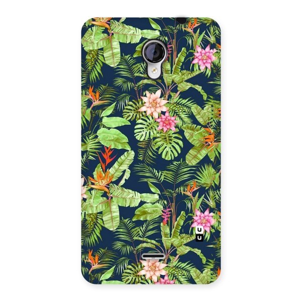 Tiny Flower Leaves Back Case for Micromax Unite 2 A106