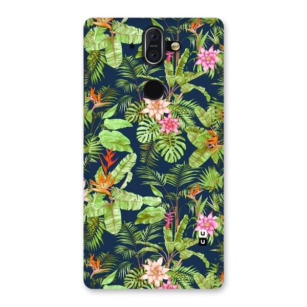 Tiny Flower Leaves Back Case for Nokia 8 Sirocco