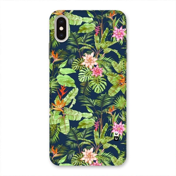 Tiny Flower Leaves Back Case for iPhone XS Max