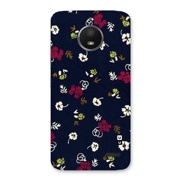 Tiny Flowers Back Case for Moto E4