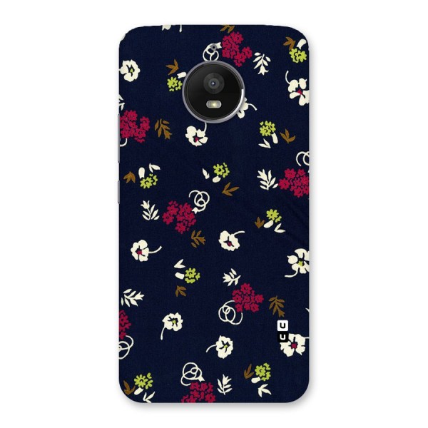 Tiny Flowers Back Case for Moto E4 Plus